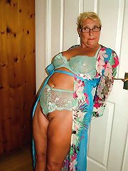 Aged mademoiselle playing alone