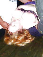 Incredible older housewife baring it all on photo